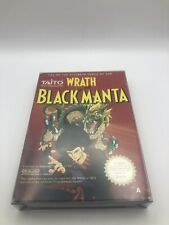 Wrath Of The Black Manta Nintendo Nes W/Manual 8 Bit Retro PAL 1991 #0442