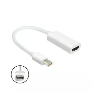 Adapter-Kabel Mini DP DisplayPort auf HDMI für Apple MacBook, Surface Pro, uvm. - Bild 1 von 1