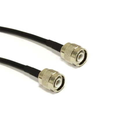 WIFI router extension cable TNC male to male plug pigtail Cable RG58 50cm 20" - Image 1 of 4
