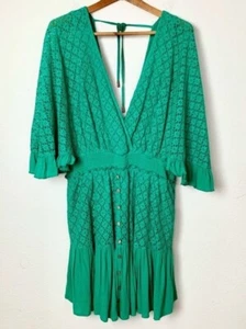 BIBI Green Island Beauty Romper Green 3XL - Picture 1 of 8
