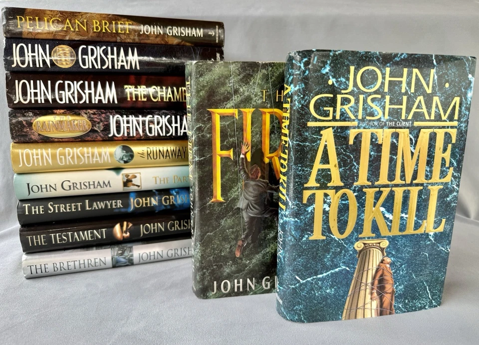John Grisham’s Original 11 Hardcover Books - All First Edition 1st Print. NF - Image 1 of 4
