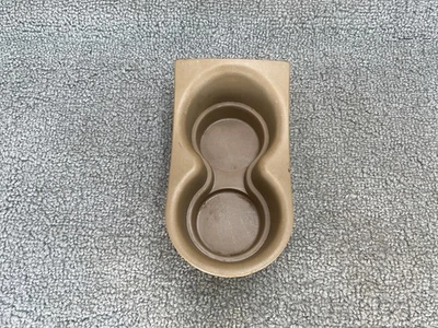 94-97 Chevy S-10 GMC Jimmy  Sonoma Front Center Console Cupholder  Brown  OEM - Image 1 of 4