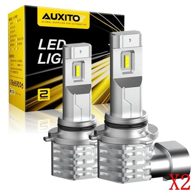 Replace Halogen 9006 LED Headlight Bulbs Combo Kit Hi/Low Beam White HOT 2Set B - Изображение 1 из 4