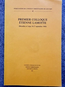Premier Colloque Étienne Lamotte (1993) Louvain, Tarn Bookplate, Vol. 42 - Picture 1 of 9