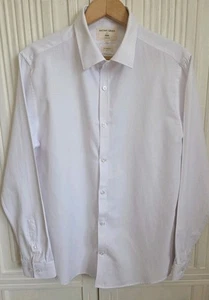 Tailored Fit 15.5 Inch Collar Shirt - White, Long Sleeved (215) - Picture 1 of 15