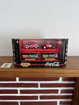 Matchbox Collectibles 2000 - Juego Volkswagen Coca-Cola - 1962 Beetle & Concept 1 Foto 1 de 4