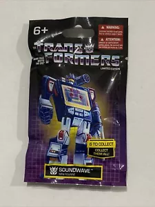 Transformers Soundwave Mini Figurine Ltd Edition Hasbro Prexio Bag Pack New! - Picture 1 of 2