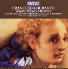 Francesco Durante Francesco Durante: Vespro Breve/Miserere (CD) Album