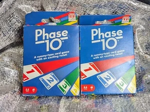 [2 PACK] Mattel Phase 10 Card Game New Factory Sealed - Picture 1 of 2