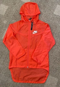Nike Boys Sportswear Windrunner Lightweight Hooded Jacket Size M 9 10 AQ9674 - Picture 1 of 6