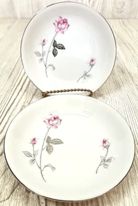 Arlen Fine China Imperial Pink Rose 567 Small 5" Diameter Bowls (2) - Picture 1 of 6