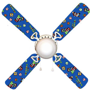 Super Mario World 42" Ceiling Fan with Light Kit