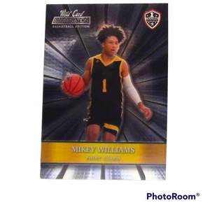 #381 Mikey Williams 2022 Wild Card Alumination #ABC-63 P RC Memphis Tigers - Picture 1 of 2