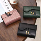 Womens Card Holder Short Mini PU Leather Wallet