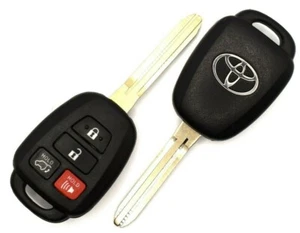 FABRICANTE DE EQUIPOS ORIGINALES Toyota Hatch RAV4 2013-2018 cabeza remota sin llave llavero chip H HYQ12BDM - Imagen 1 de 3