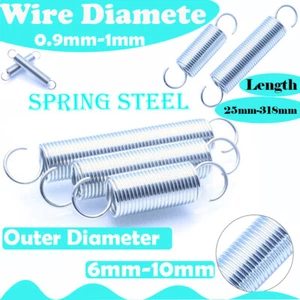 Galvanized Tension Spring /With Hook Tension Spring / Wire Diameter 0.9mm-1mm - Picture 1 of 12