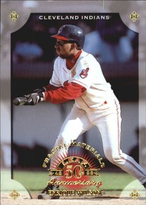 1998 Leaf Fractal Materials Baseball #29 Enrique Wilson PY /3250