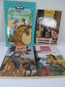 Mixed Lot of 4 Pony Books Breyer Stablemates Stormy & Pony Tails Vol 1-3 - Picture 1 of 5