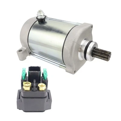 Motor de arranque y relé para Yamaha Raptor 700R 2009-2023 1S3-81890-00-00 18888 Foto 1 de 4