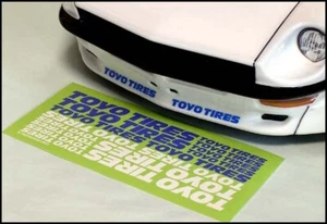 (Chevron Models STS027) 1/10 1/32 Toyo Tires Sticker for bodyshell Made in Japan - Picture 1 of 9