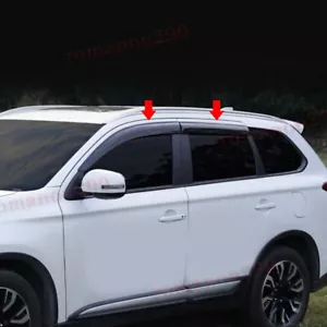Para Mitsubishi Outlander 2016-2020 viseras de ventana protector solar ventilación deflectores - Imagen 1 de 9