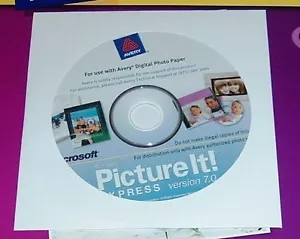 NEW MICROSOFT Picture It 7 EXPRESS photo XP Windows 8 7 10-32 bit edition only - Picture 1 of 2