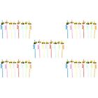 40 Pcs Party Favors Birthday Straws Kids Supplies Tumblers Child Racing Car