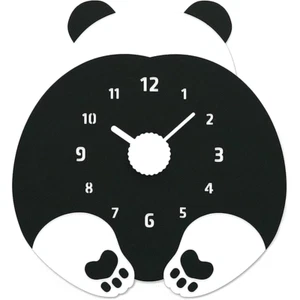 Moderne minimalistische stille Wanduhr lustige Tiersammlung (Panda Butt) - Bild 1 von 5