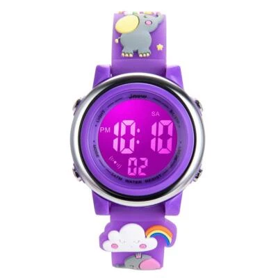Reloj Despertador LED Deportivo H120 Niños Dibujos Animados, 30M Impermeable Foto 1 de 4