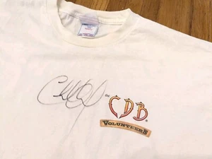 Charlie Daniels Band Volunteers Raccoon XL T-Shirt Autographed Signed Murina US - Picture 1 of 24