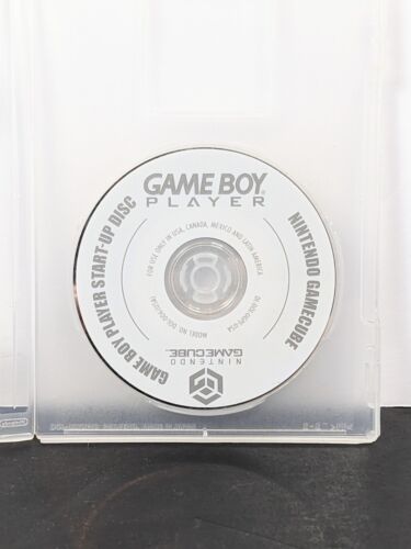 Disco de puesta en marcha Nintendo Gamecube Game Boy Player EE. UU. solo con estuche original