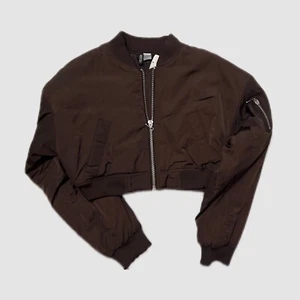 H&M Divided Jacket XS Cotton Insulated Polyester Shell Material Brown - Picture 1 of 6