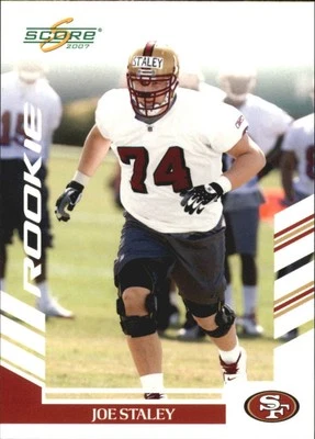 2007 Score Glossy #325 Joe Staley - FB - Image 1 of 2