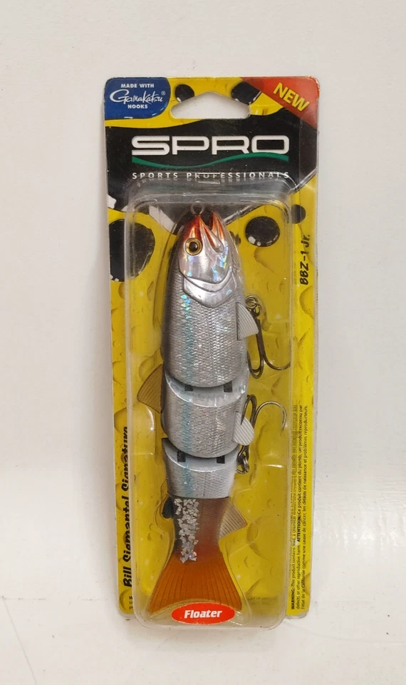Isca de pesca articulada Spro BBZ-1 jr SB60 - 2 oz arenque traseiro azul - Imagem 1 de 1