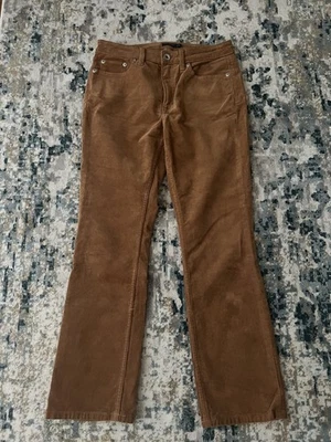 Pantalones de pana para mujer Vineyard Vines marrón talla 28 usados en excelente estado Foto 1 de 4