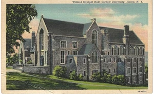 Willard Straight Hall, Cornell University, Ithaca, NY, 1920's unused card - Picture 1 of 2