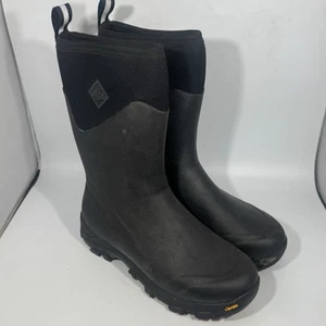 Muck Boots Men's 13 Arctic Ice Tall Boot w/ Vibram Arctic Grip Black - Picture 1 of 10