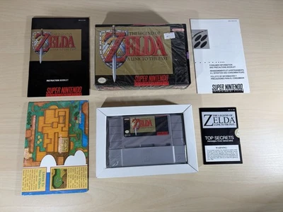 Legend Of Zelda A Link To The Past Super Nintendo SNES Complete Excellent - Image 1 of 4