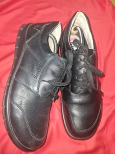 Top Waldläufer Herrenschuhe Schwarz Größe 45 UK 10,5 Luftpolster Weite H - Bild 1 von 7