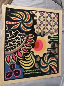 Art Print Serigraph signed Kennedy Bahia Chilean artist vintage signed! rare - Picture 1 of 8