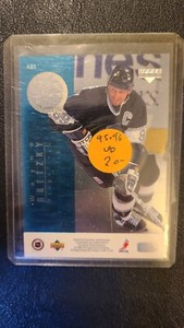 1995-96 Upper Deck NHL All-Stars #AS5 Mario Lemieux Wayne Gretzky Pens Kings