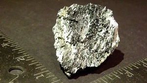 2" X 2 1/2" - Dravite Tourmaline sprays on impure Emery Matrix - Chester, MA. - Picture 1 of 8