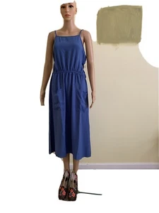 Women Sleeveless Woven Midi Dress - Picture 1 of 7