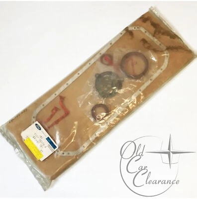 1984 Lincoln Continental Diesel Crank Case Gasket Set (E45Y6E078A) NOS - Image 1 of 3