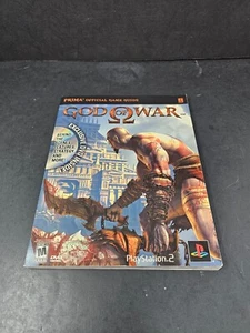 God Of War Game Strategy Guide PlayStation 2 Prima Official PS2 W/Dvd Excellent - Picture 1 of 7