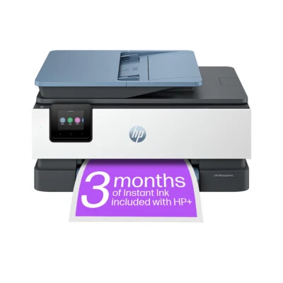 HP OfficeJet Pro 8125e 1200 x 1200 DPI A4 All-in-One inkjet Color Printer - Blue - Image 1 of 4