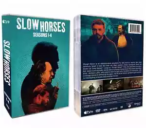 Slow Horses Seasons 1-4 (DVD, 8-Disc) New & Sealed Free Shipping - Picture 1 of 1