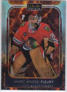 2021/22 PLATINUM..MARC-ANDRE FLEURY..HOT MAGMA../499..CARD # 180..BLACKHAWKS - Bild 1 von 2