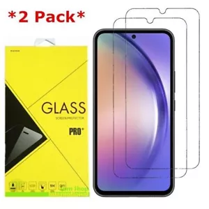 2-Pack Premium 9H Tempered Glass Screen Protector For Samsung Galaxy A54 5G - Picture 1 of 6