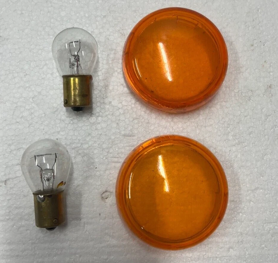 Harley-Davidson Dyna Wide Glide 2006-2008 - Lente y bombillas de señal de giro originales Foto 1 de 1